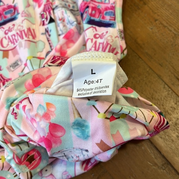 Lilly in the alley carnival short alleycat romper - Picture 6 of 6